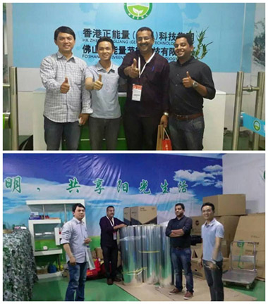 印度客户参观访问正能量科技