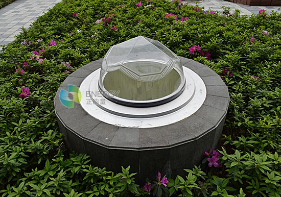 拥有专利技术的钻石型采光罩 拥有专利技术的钻石型采光罩