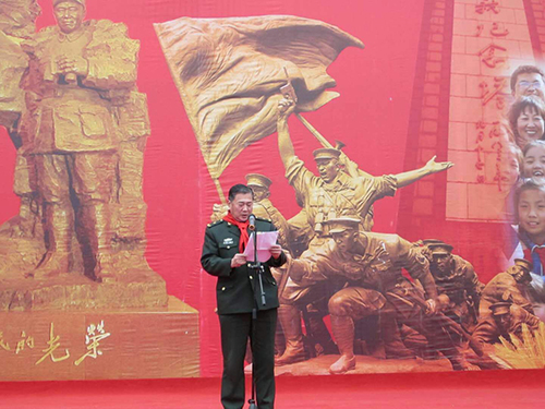 朱德总司令外孙刘健将军风采 朱德总司令外孙刘健将军风采